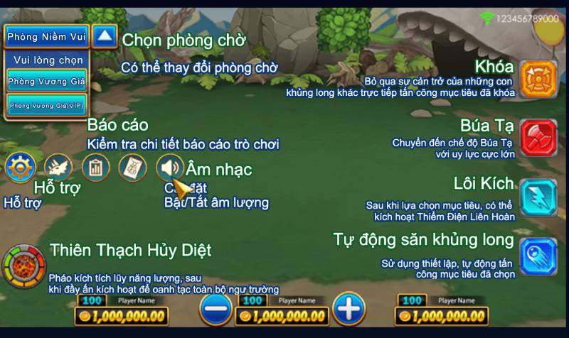 Kỹ năng đặc biệt – Lôi Kích và Thiên Thạch Hủy Diệt