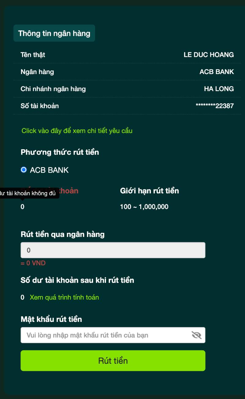 Quy trinh rut tien tai 32win an toan chi tiet nhat